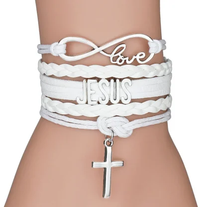 Multi-layer Cross Bracelets - Image 4