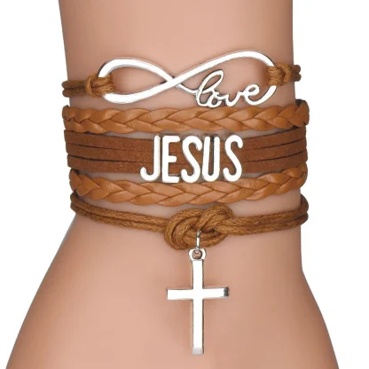 Multi-layer Cross Bracelets - Image 6