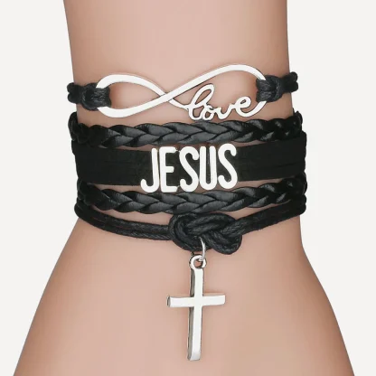 Multi-layer Cross Bracelets - Image 5