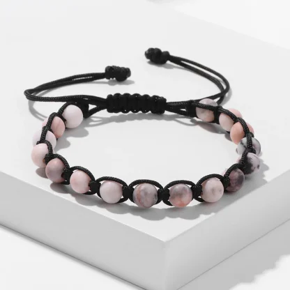 Round Beaded Cord Bracelets - Image 2