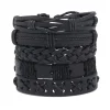 Black Braided Cord Bracelet