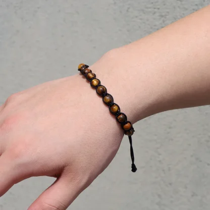 Round Beaded Cord Bracelets - Image 6