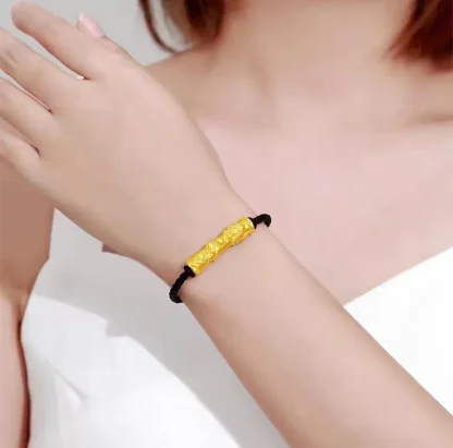 Lightweight Thin Braided Bracelet - Image 4