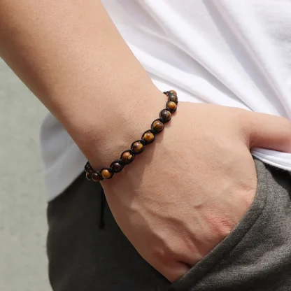 Round Beaded Cord Bracelets - Image 7