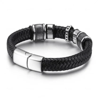 Luxury Cross Men's Bracelet - Image 4