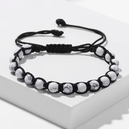 Round Beaded Cord Bracelets - Image 3