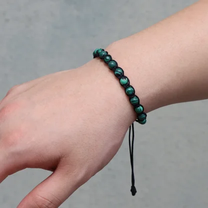 Round Beaded Cord Bracelets - Image 5