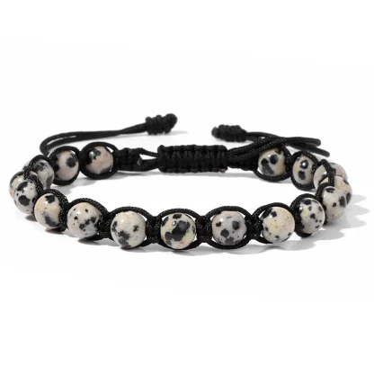Round Beaded Cord Bracelets