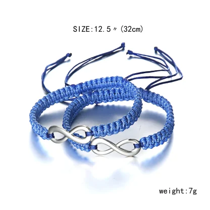 Infinity Braided Couple Bracelets - Image 7