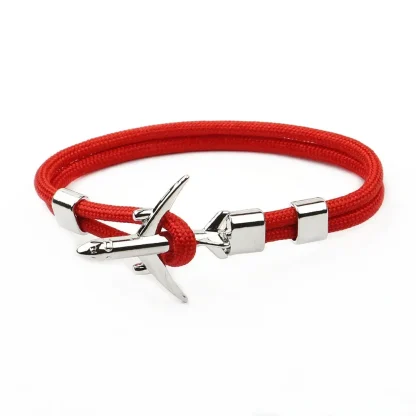Colorful Rope Airplane Bracelets - Image 6