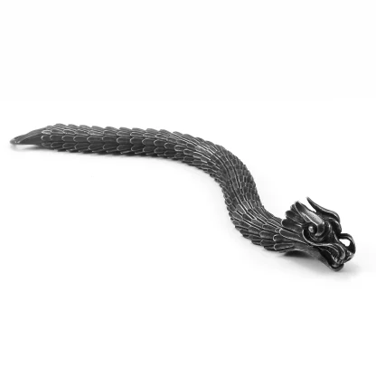 Black Dragon Men's Bracelet - Image 3
