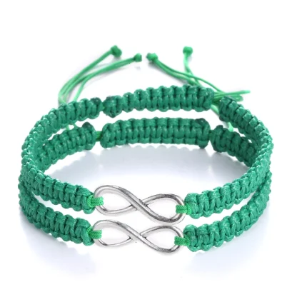 Infinity Braided Couple Bracelets - Image 6