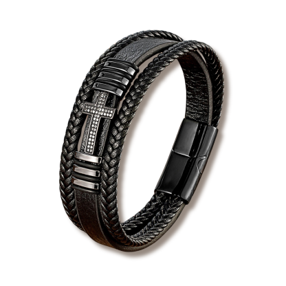 Men's Cross Bracelets