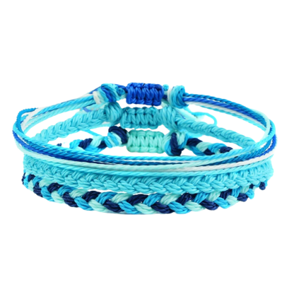 Multi Color Braided Bracelets