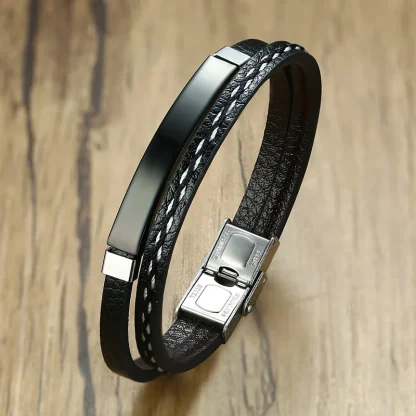 Men's Double Layer Bracelet - Image 2