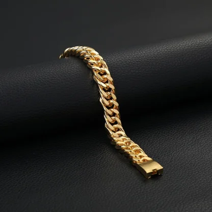 Sleek Big Chain Bracelet - Image 5