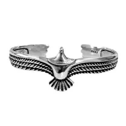Eagle Open Bangle Bracelets - Image 2