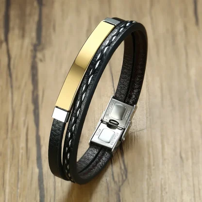 Men's Double Layer Bracelet - Image 3