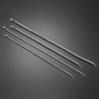 Simple Wheat Chain Bracelet - Image 7