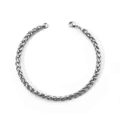 Simple Wheat Chain Bracelet