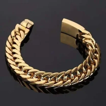 Sleek Big Chain Bracelet - Image 2