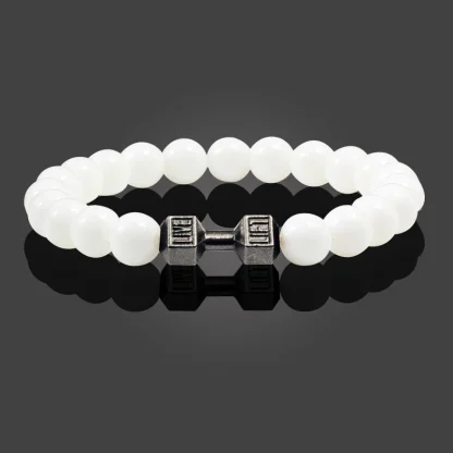 Dumbbell Beaded Elastic Bracelets - Image 5