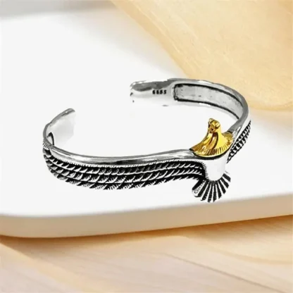 Eagle Open Bangle Bracelets - Image 7