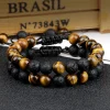 Tiger Eye Beads Cord Bracelets - Image 6