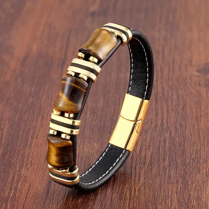 Elegant Black Magnetic Bracelets - Image 2