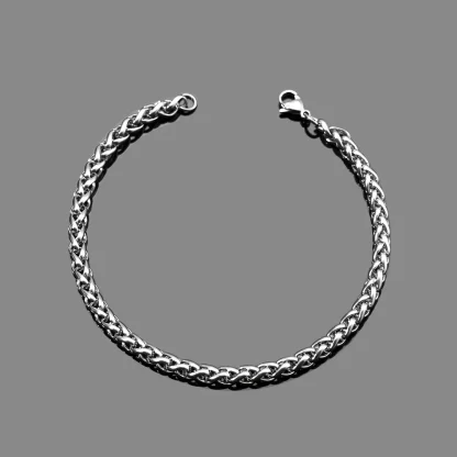Simple Wheat Chain Bracelet - Image 4