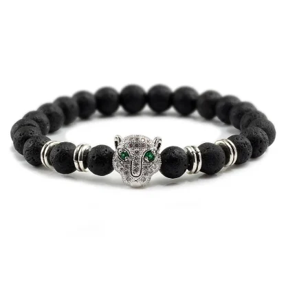 Black Panther Beaded Bracelet - Image 3
