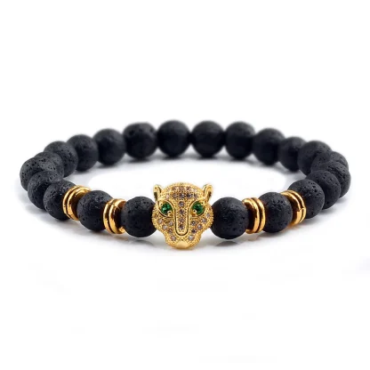 Black Panther Beaded Bracelet - Image 5