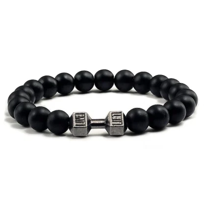 Volcanic Stone Beads Bracelet - Image 2