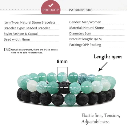 Elastic Elegant Beads Bracelets - Image 7
