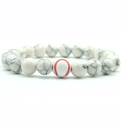 Sports Ball Beaded Bracelets - Image 2
