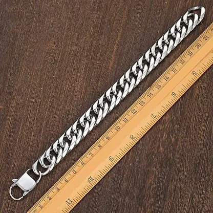 Thick Chain Men's Bracelet - Image 4