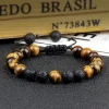 Tiger Eye Beads Cord Bracelets - Image 5
