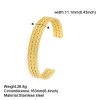 Twist Weave Cuff Bracelet - Image 7