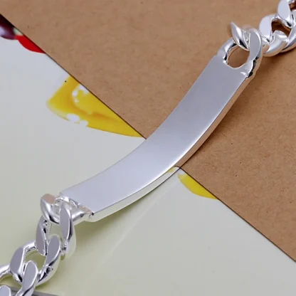 Elegant Bar Chain Bracelet - Image 5
