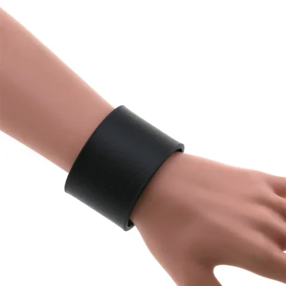 Adjustable Wide Solid Bracelets - Image 5