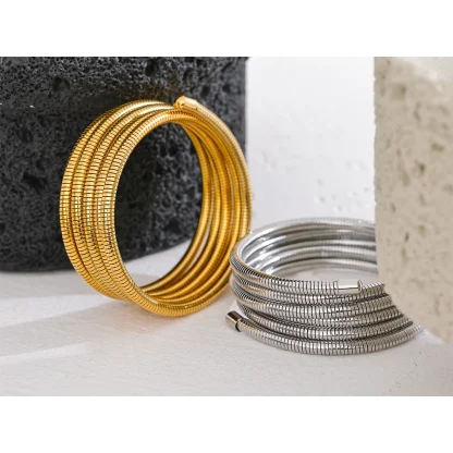 Multi Layer Curl Bracelet - Image 5
