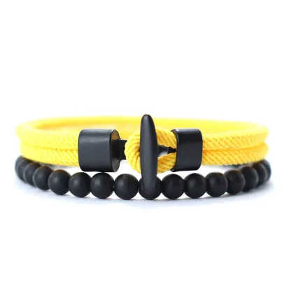 Men's Rope Beaded Bracelets