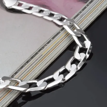Hook Curb Chain Bracelet - Image 3