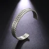 Twist Weave Cuff Bracelet - Image 4