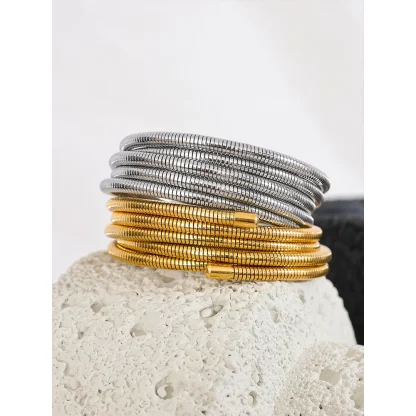 Multi Layer Curl Bracelet - Image 2