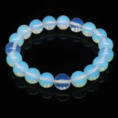 Elegant Beaded Elastic Bracelets - Image 2