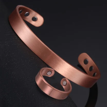 Simplicity Magnetic Cuff Bracelet - Image 3