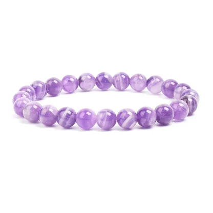 Round Beaded Elastic Bracelets - Image 2