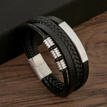 Multi-layer Men's Bracelets - Image 3