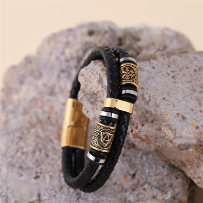 Double Layer Bangle Bracelet - Image 6